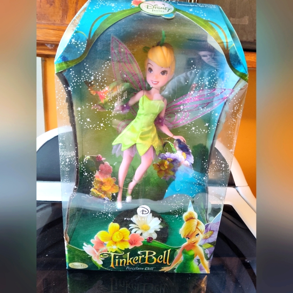Tinker Bell Disney porcelain doll